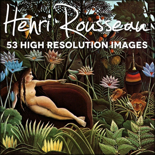 Henri Rousseau Public Domain Images to Download | Digital Download - 53 images