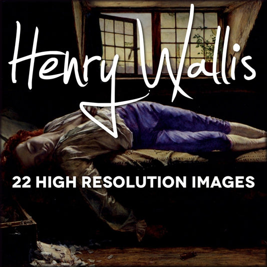 Henry Wallis Public Domain Images | Digital Download - 22 images