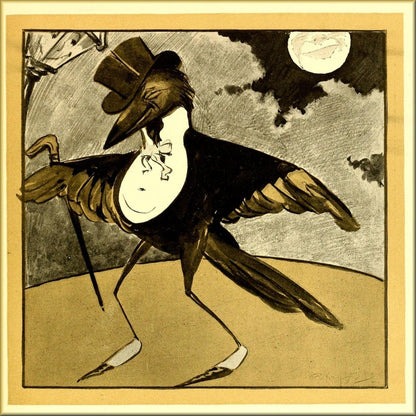A Phenomenal Fauna 1902 - Oliver Herford - 21 images | Digital Download - 21 images