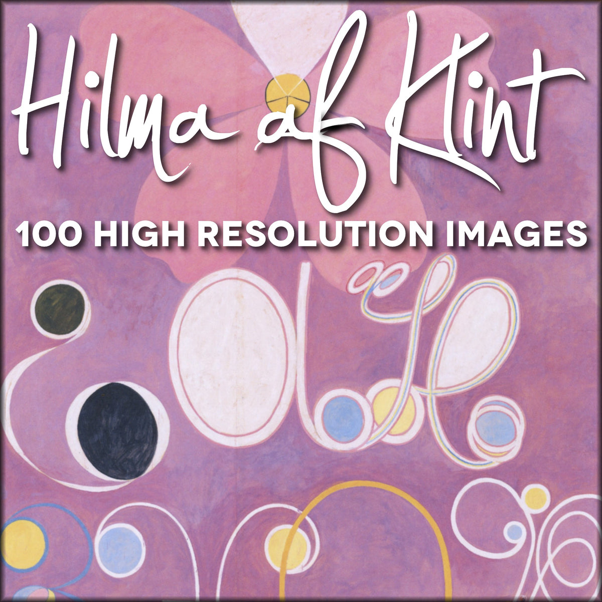Hilma af Klint Public Domain Images | Digital Download - 100 images