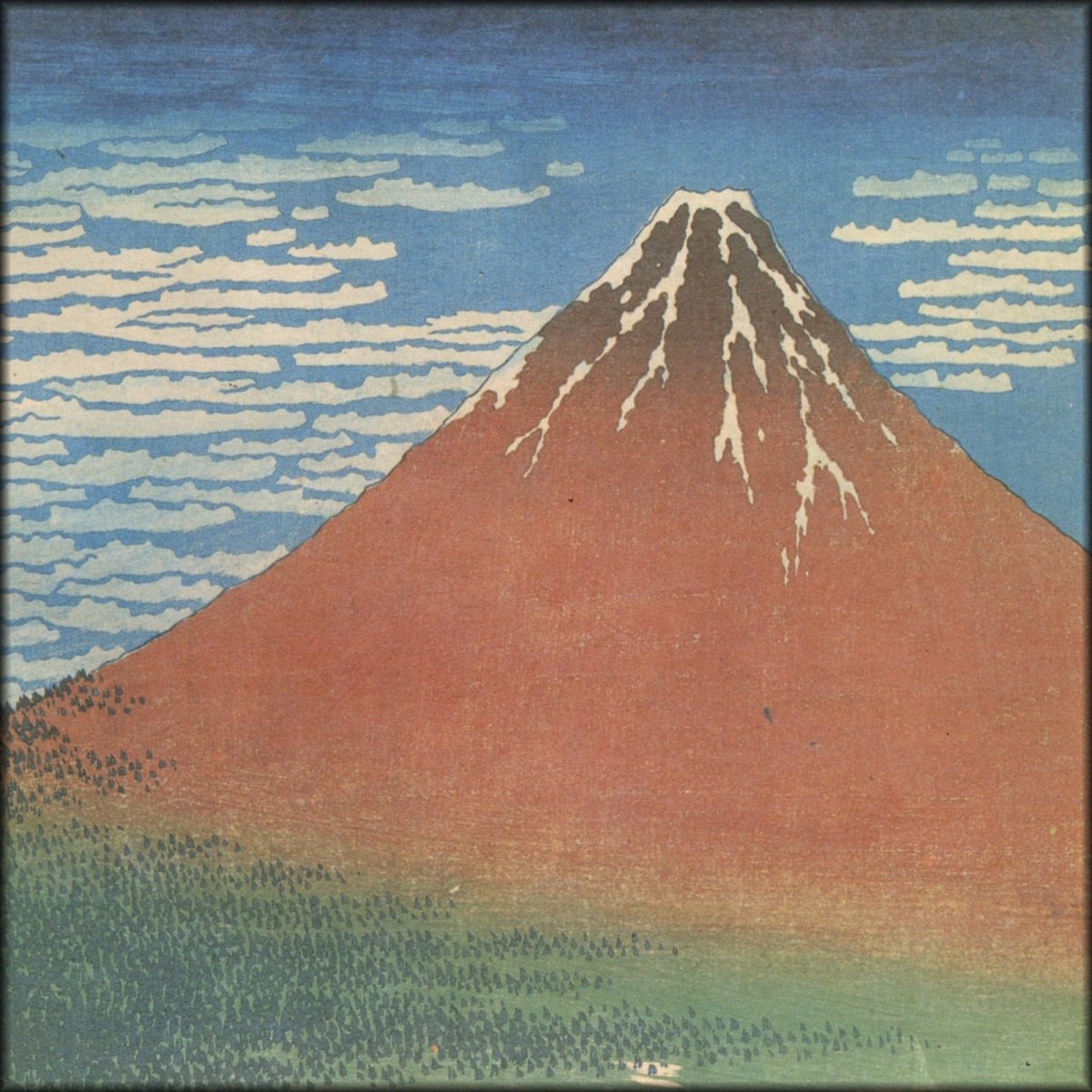 Katsushika Hokusai - Fine Wind, Clear Weather c.1830 | Digital Download - 1 image
