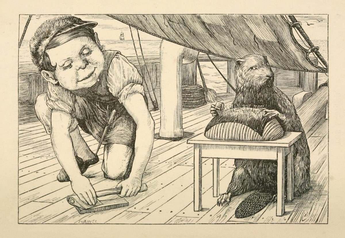 The Hunting of the Snark - Henry Holiday (1839-1927) - 8 images | Dimensions 2904 x 2004 pixels