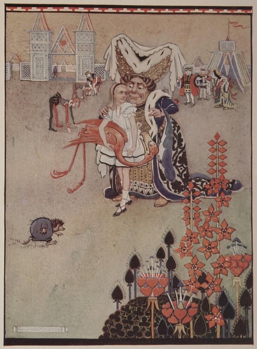 Alice's Adventures in Wonderland 1922 - Gwynedd Hudson | Dimensions 2597 x 3528 pixels