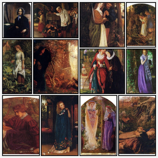 Arthur Hughes Public Domain Images to Download | A snapshot of some of the images