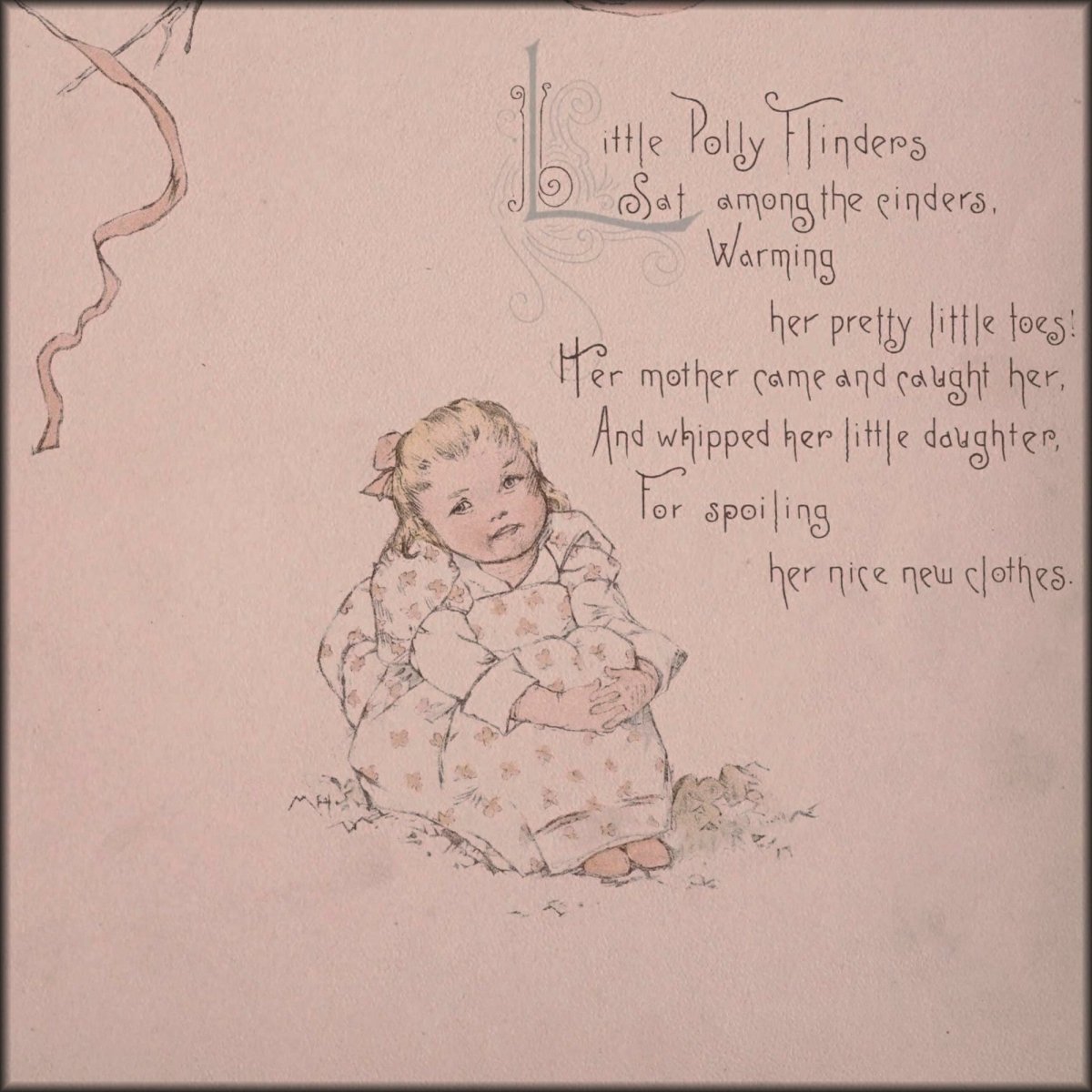 Favorite Rhymes from Mother Goose 1891 - Maud Humphrey | Digital Download - 12 images