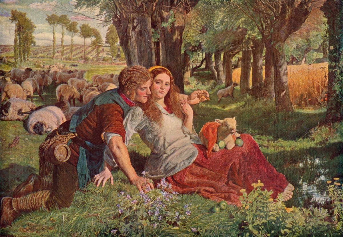 William Holman Hunt Paintings in the Public Domain | Dimensions 6219 x 4293 pixels