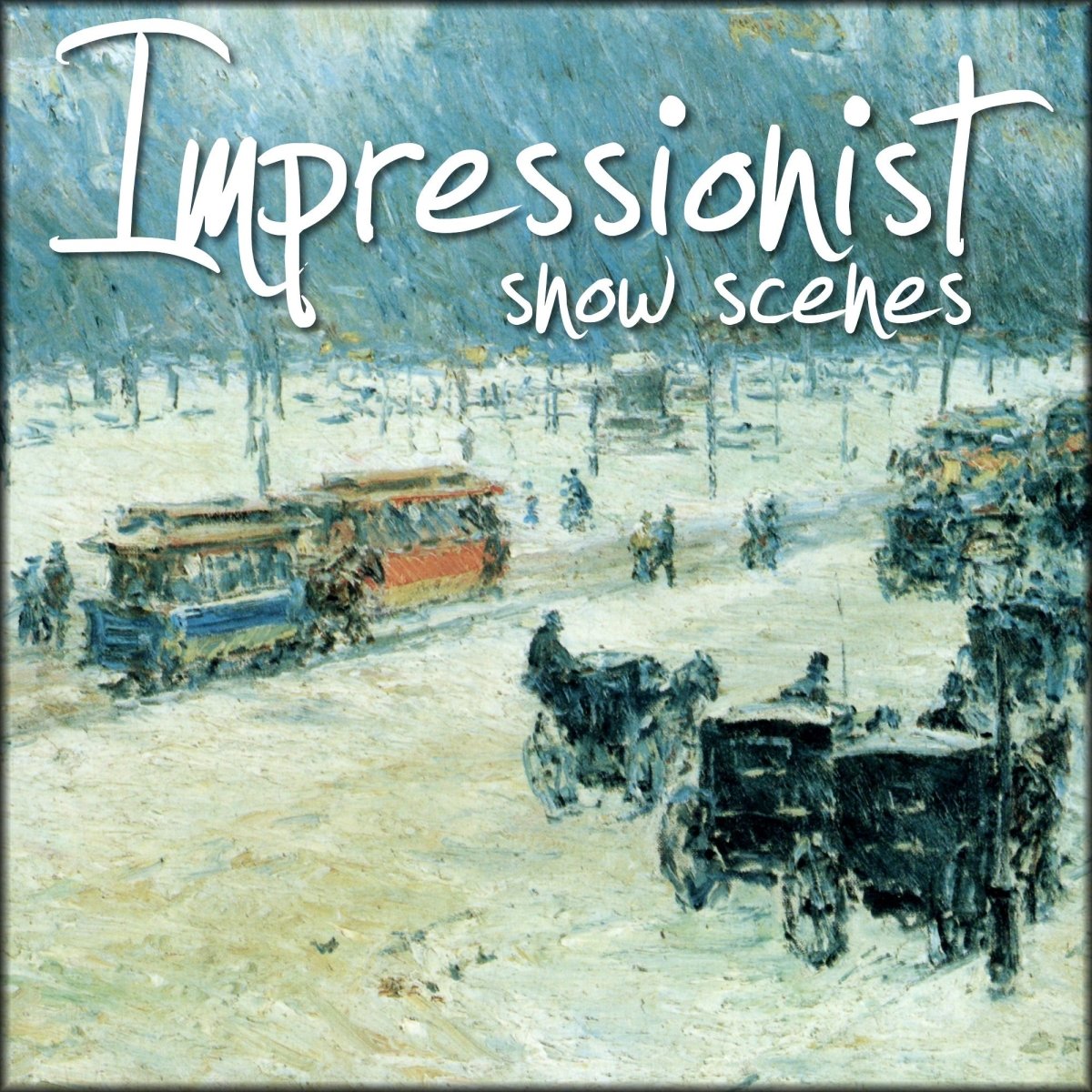 Impressionist Snow Scenes - 63 images to Download | Special Collection - Digital Download - 63 images