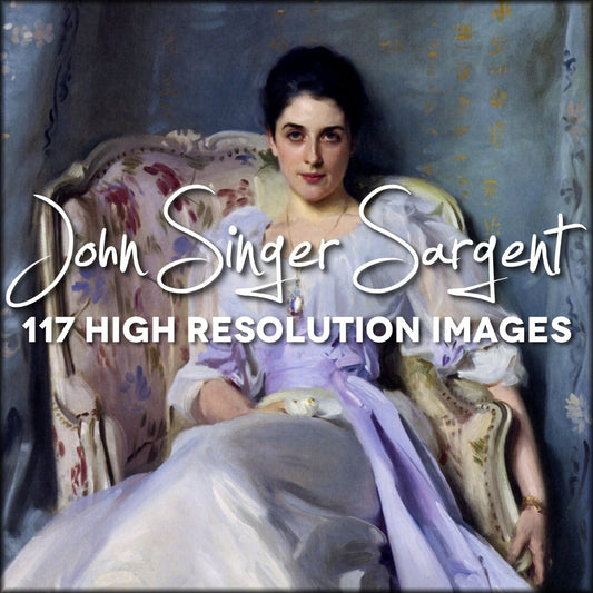 John Singer Sargent Public Domain Images | Digital Download - 117 images