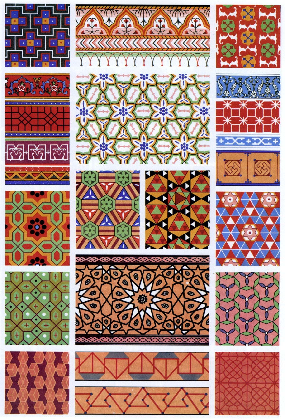Owen Jones's Grammar of Ornament 101 Public Domain Images to Download | Dimensions 4470 x 6580 pixels