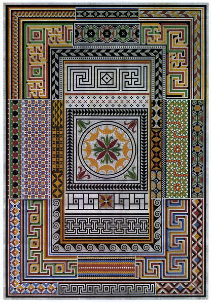 Owen Jones's Grammar of Ornament 101 Public Domain Images to Download | Dimensions 4570 x 6570 pixels