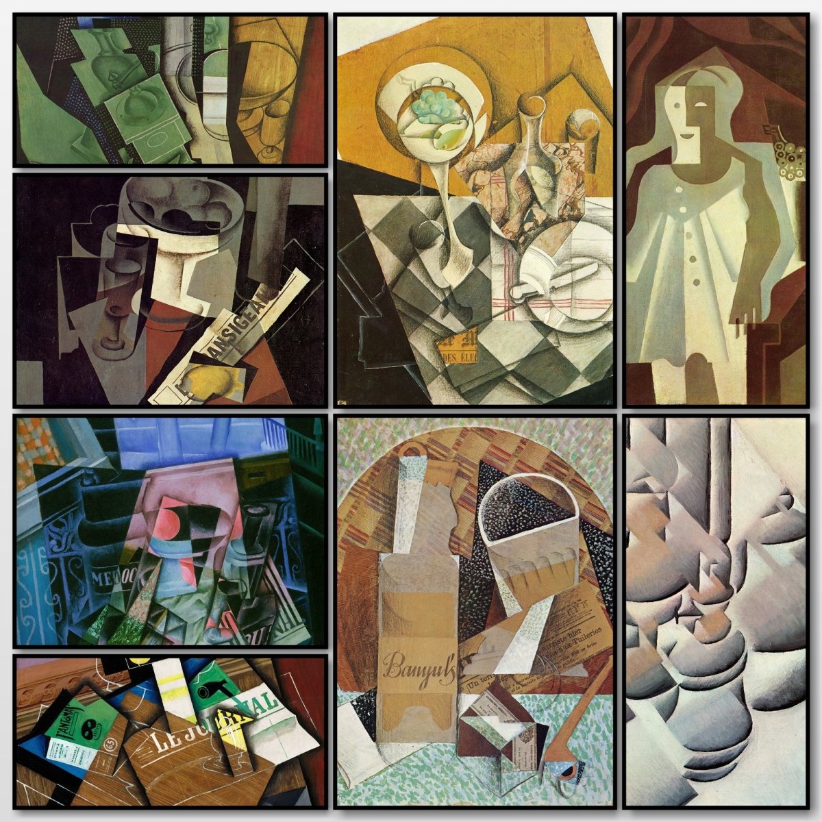 Juan Gris Public Domain Images to Download | A snapshot of some of the images