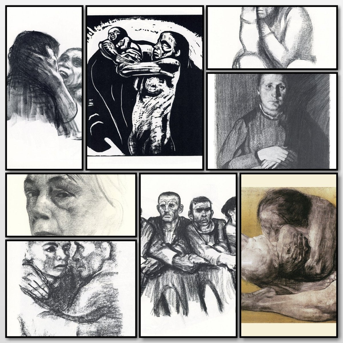 Käthe Kollwitz Public Domain Images to Download | A snapshot of some of the images