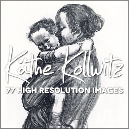 Käthe Kollwitz Public Domain Images to Download | Digital Download - 77 images