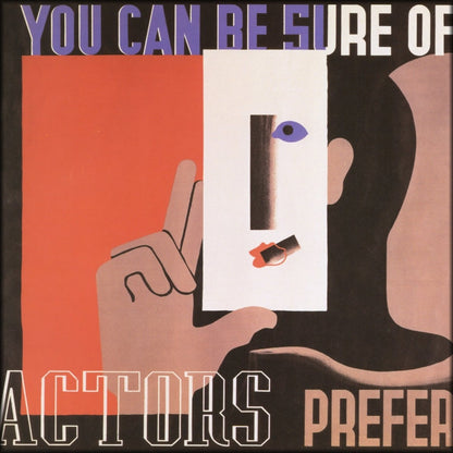 Edward McKnight Kauffer (1890-1954) - Actors Prefer Shell | Digital Download - 1 image
