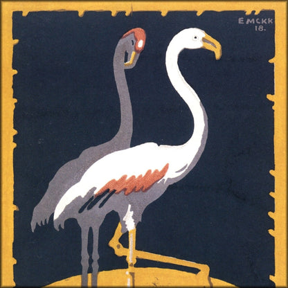 Edward McKnight Kauffer - El Flamenco cotton-bale label | Digital Download - 1 image