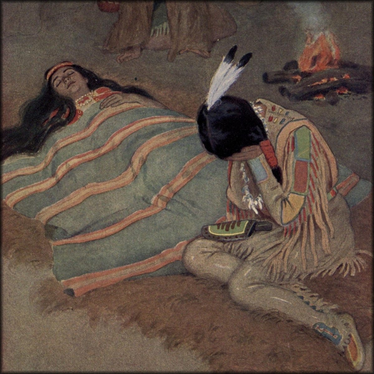 The Story of Hiawatha 1910 - Maria Kirk - 12 images | Digital Download - 12 images