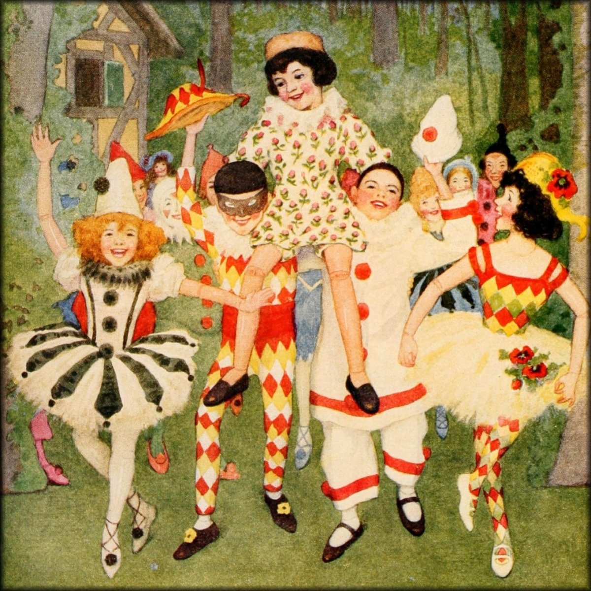 Maria Kirk Public Domain Images to Download | Pinocchio (1920) - 14 images