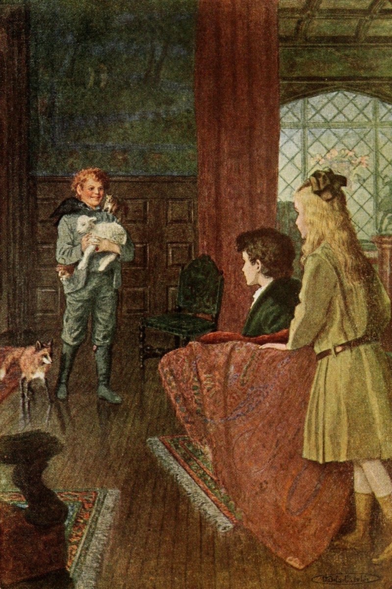 The Secret Garden 1911 - Maria Kirk - 4 images | Dimensions 1775 x 2665 pixels