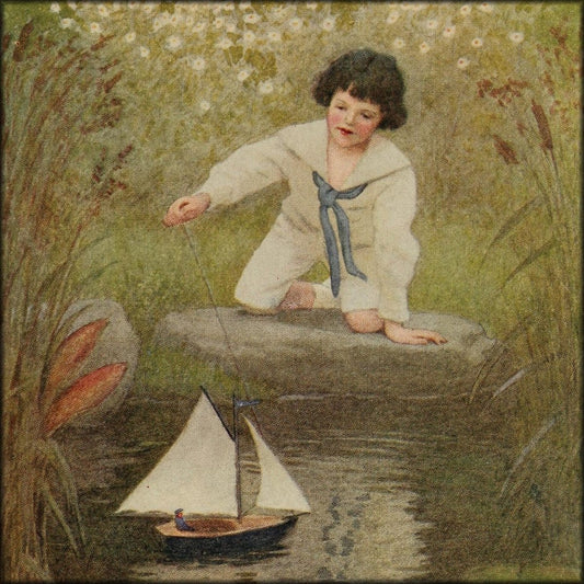 A Child's Garden of Verses 1919 - Maria Kirk - 8 images | Digital Download - 8 images