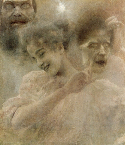 Gustav Klimt Public Domain Images including The Kiss | Dimensions 5929 x 6853 pixels
