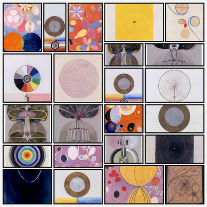Hilma af Klint Public Domain Images to Download | A snapshot of some of the images