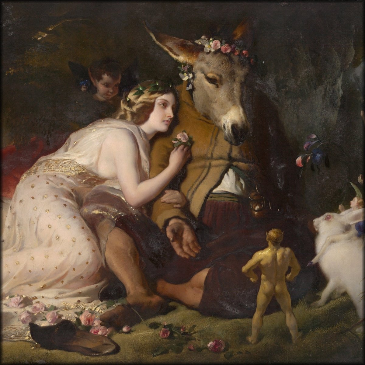 Edwin Landseer - Scene from a Midsummer Night's Dream | Digital Download - 1 image