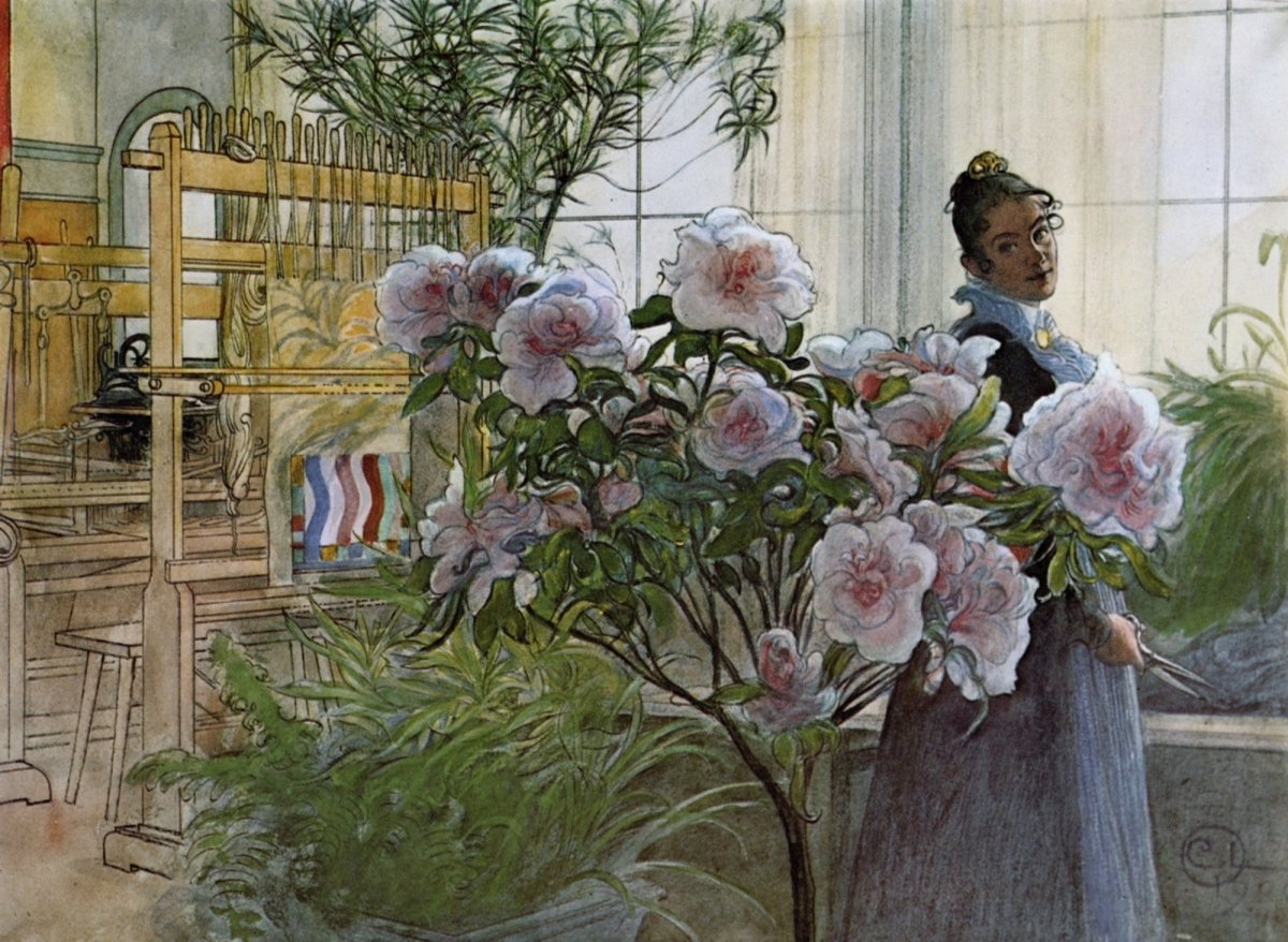 Carl Larsson Artwork in the Public Domain | Dimensions 5642 x 4130 pixels