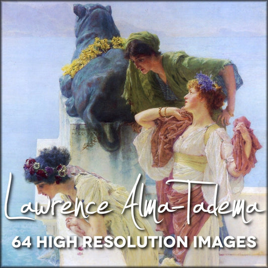 Lawrence Alma-Tadema Public Domain Images to Download | Digital Download - 64 images