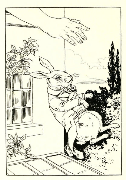 Alice's Adventures in Wonderland 1910 - Brinsley Le Fanu | Dimensions 2035 x 2915 pixels