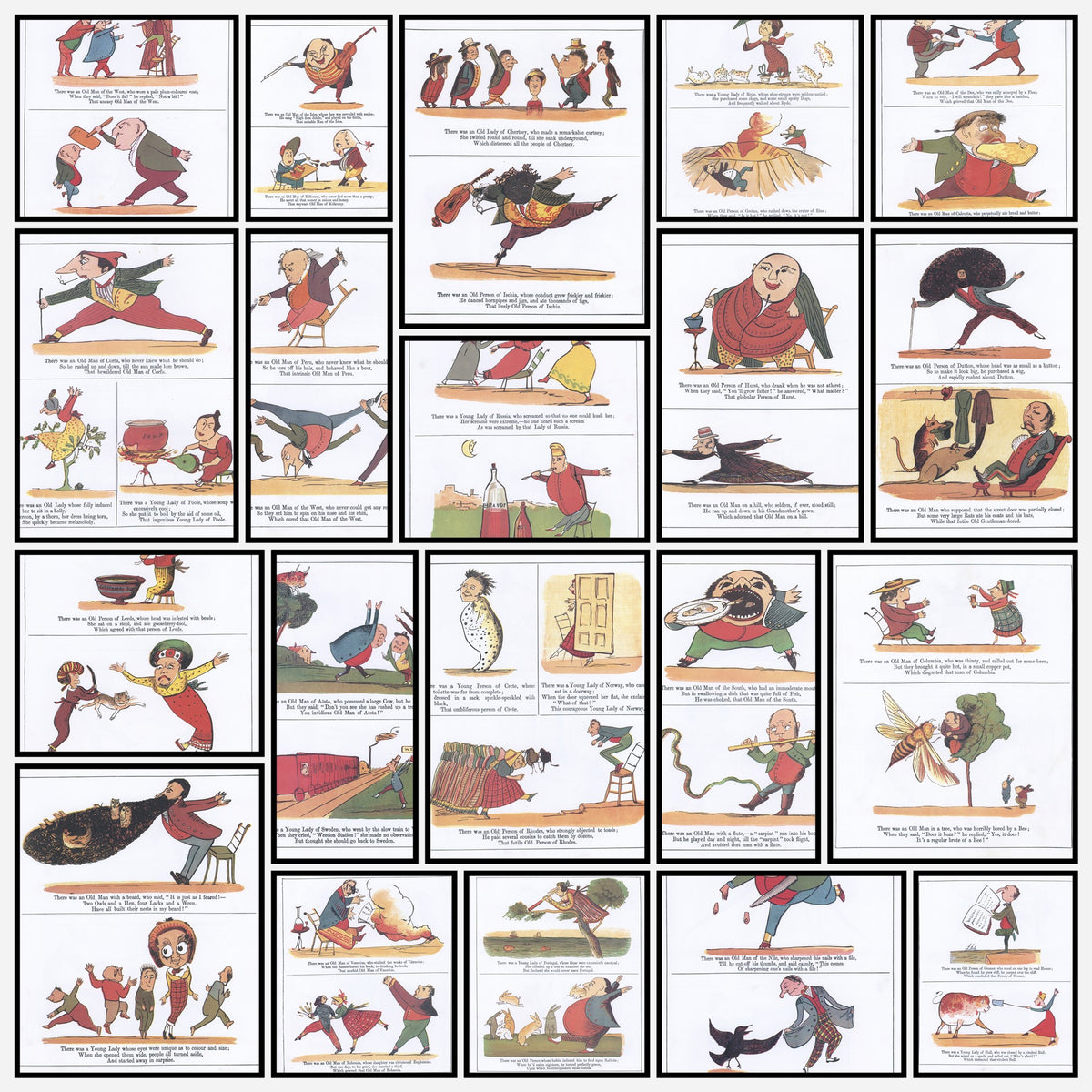 A snapshot of some of the images