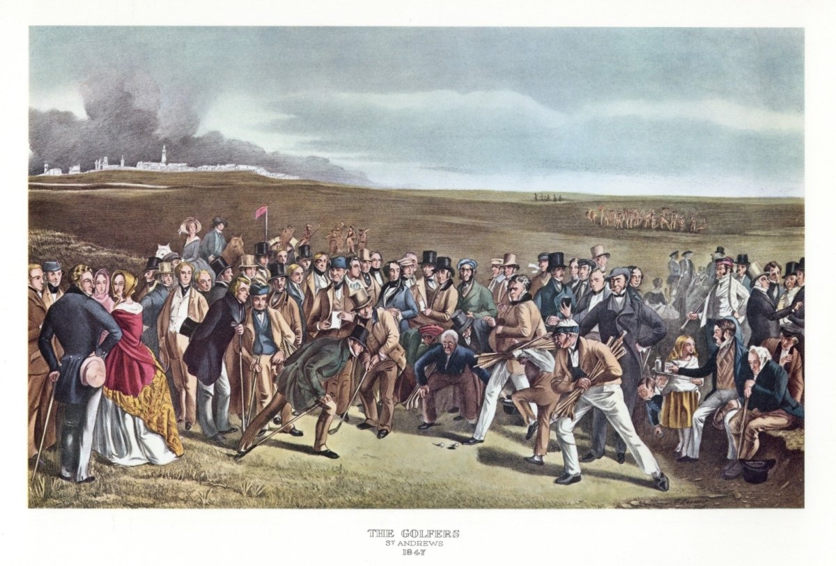 Golfing Artwork in the Public Domain | Dimensions 8793 x 5958 pixels