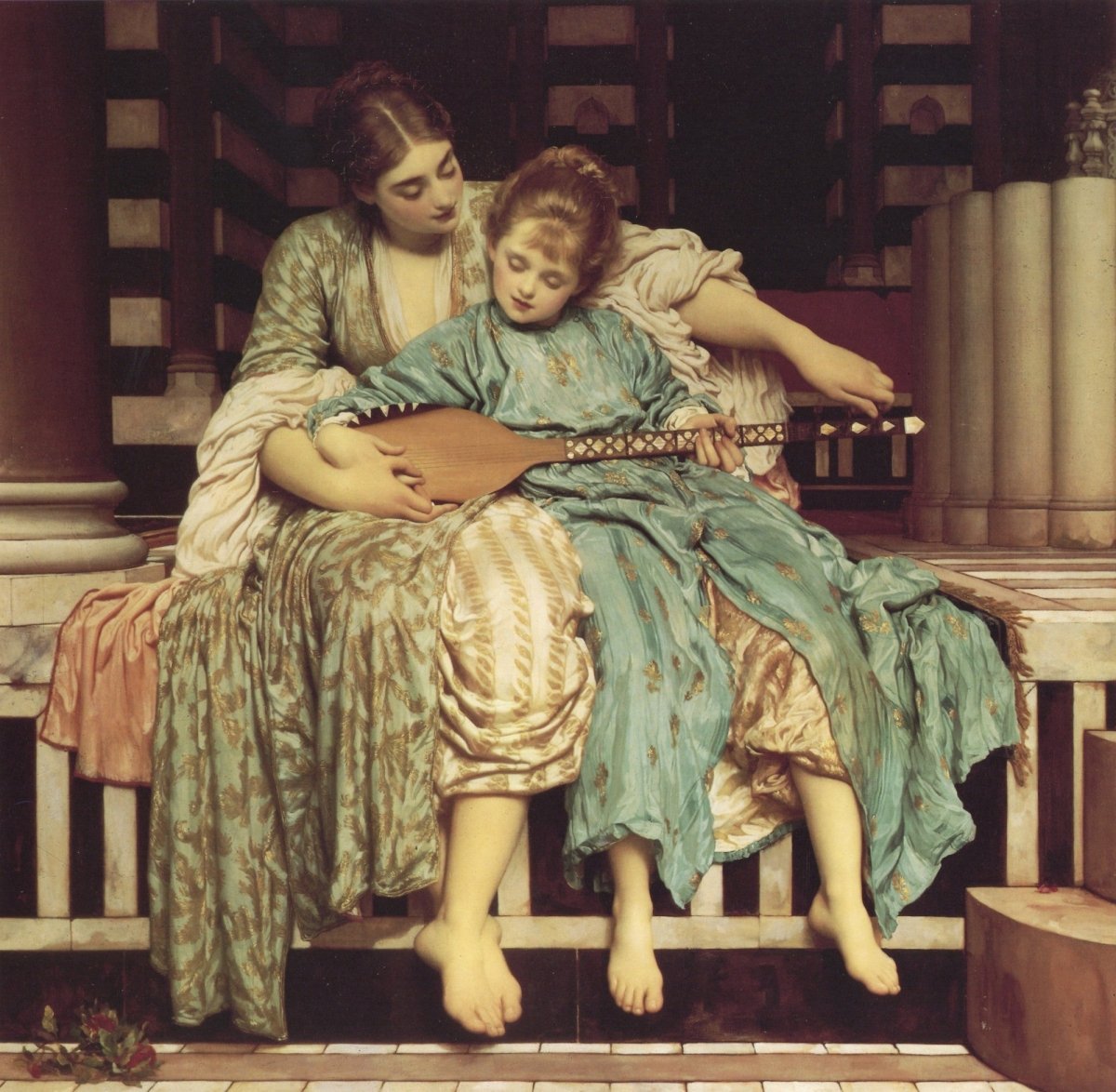 Lord Leighton Public Domain Images to Download | Dimensions 5572 x 5452 pixels
