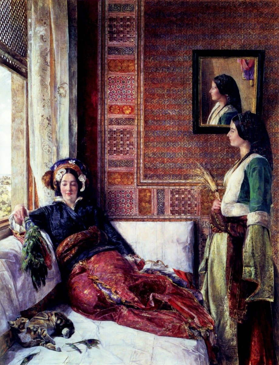 John Frederick Lewis Public Domain Images to Download | Dimensions 4779 x 6237 pixels