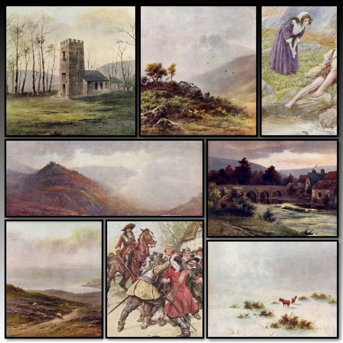 Lorna Doone 1936 - C.E. Brock & C.E. Brittan - 15 images | A snapshot of some of the images