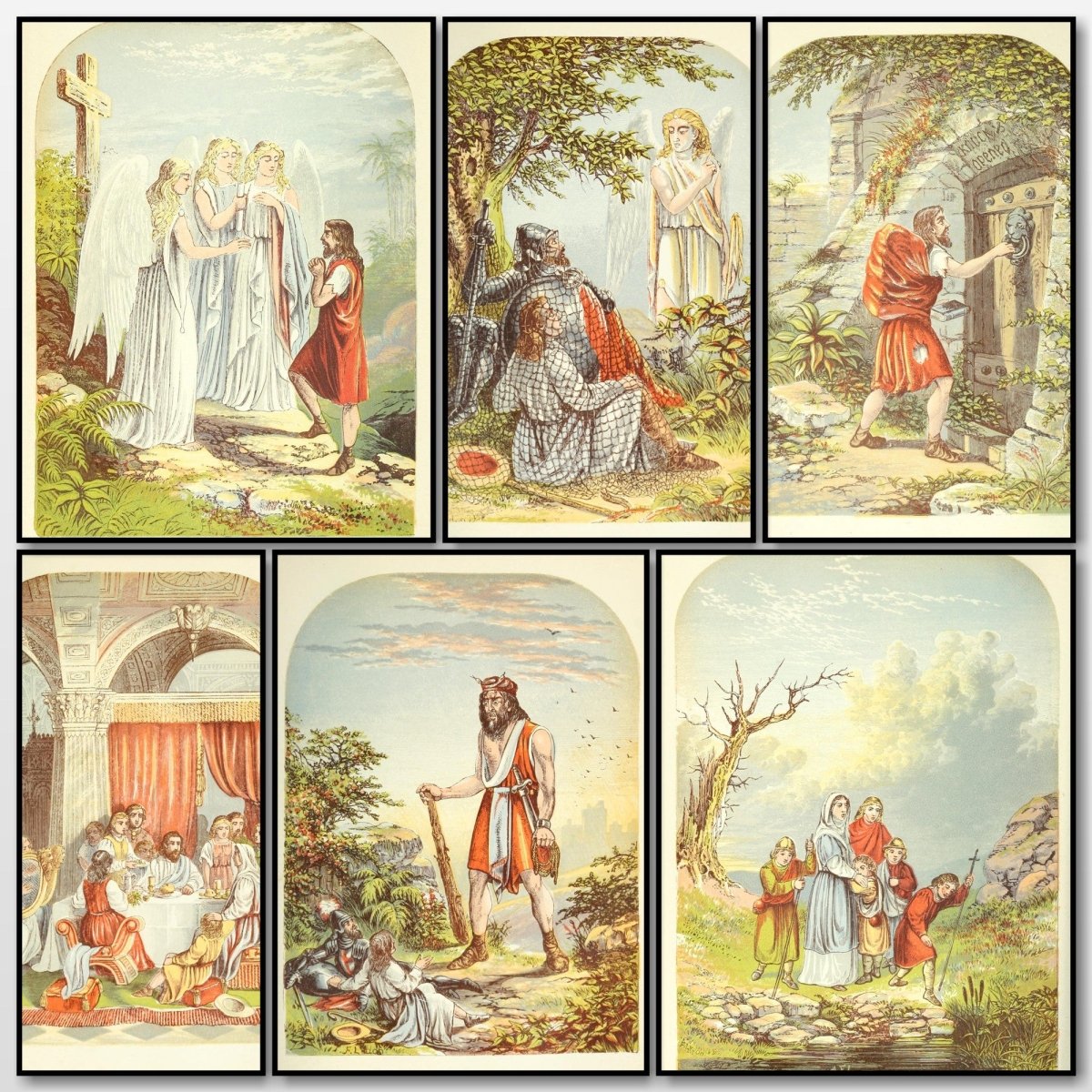 The Pilgrim's Progress, c.1871 - Alexander Lydon - 11 images | A snapshot of some of the images