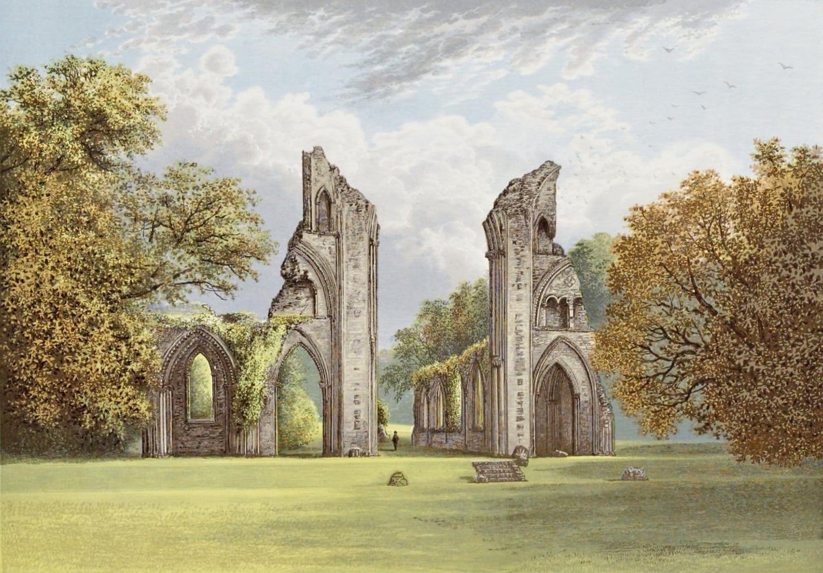 The Ruined Abbeys of Britain, 1882 - Alexander Lydon | Dimensions 1941 x 1353 pixels
