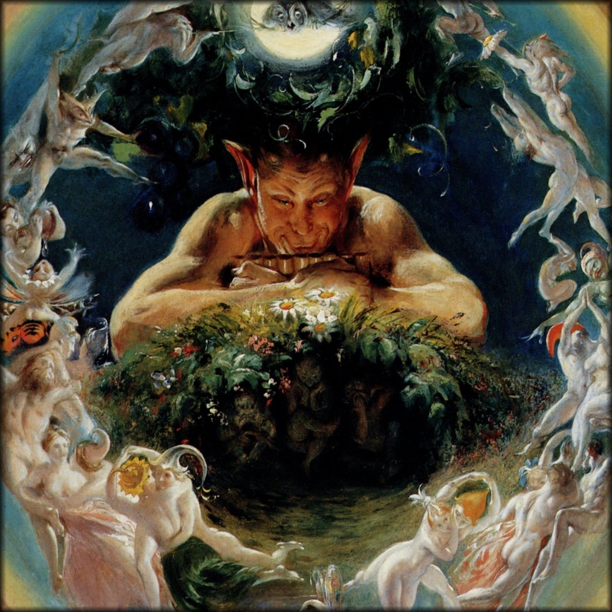 Daniel Maclise - The Faun & the Fairies c.1834 | Digital Download - 1 image