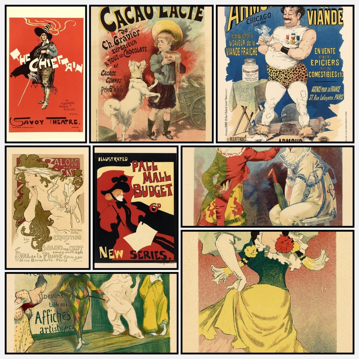 Les Maitres de L'Affiche - 256 vibrant images to download | A snapshot of some of the images