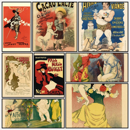 Les Maitres de L'Affiche - 256 vibrant images to download | A snapshot of some of the images