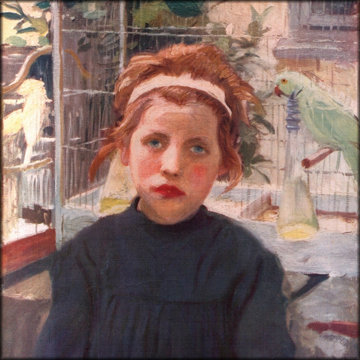 Harrington Mann (1864-1937) - Birdcages | Digital Download - 1 image