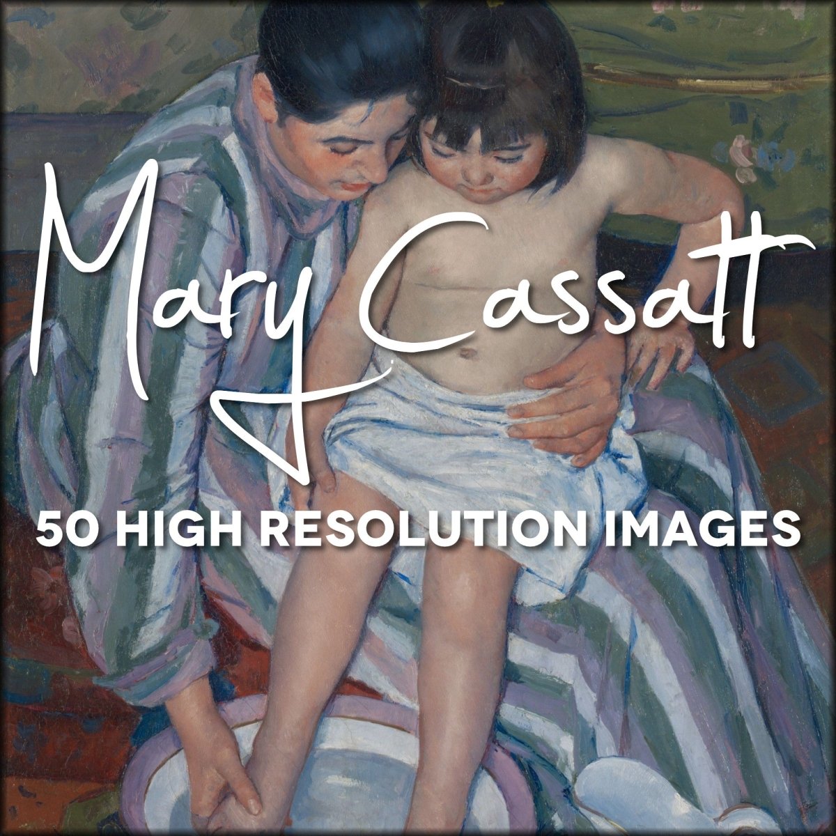 Mary Cassatt Public Domain Images to Download | Digital Download - 50 images
