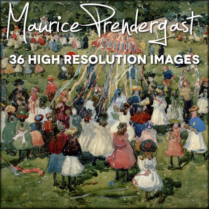 Maurice Prendergast Artwork in the Public Domain | Digital Download - 36 images