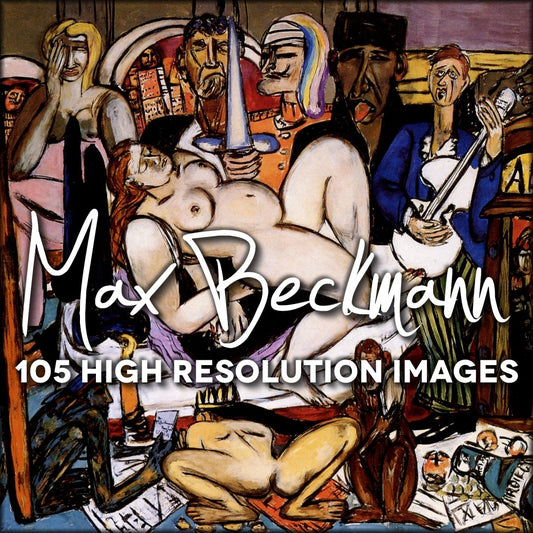 Max Beckmann Public Domain Images | Digital Download - 105 images