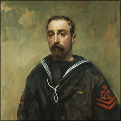 Ambrose McEvoy - Petty Officer E Pitcher VC 1918 | Digital Download - 1 image