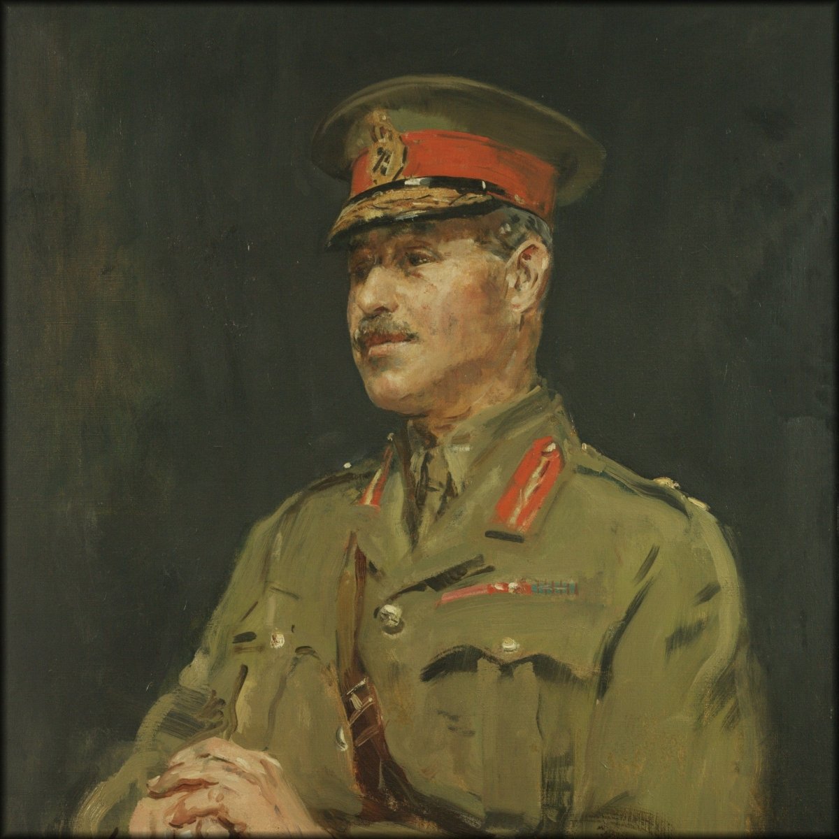 Ambrose McEvoy - Portrait of Sir David Mercer 1918 | Digital Download - 1 image
