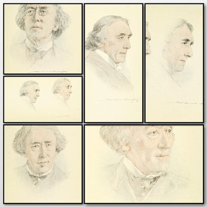 Henry Irving 1906 - Mortimer Menpes - 8 images | A snapshot of some of the images