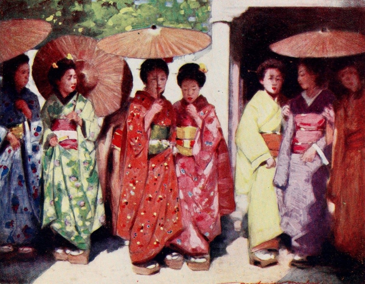 Japan 1901 - Mortimer Menpes - 99 images | Dimensions 2172 x 1688 pixels