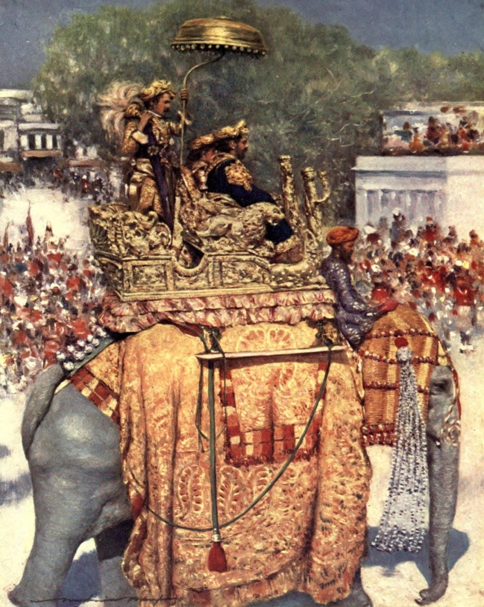 The Durbar, 1903 - Mortimer Menpes - 73 images | Dimensions 1740 x 2185 pixels