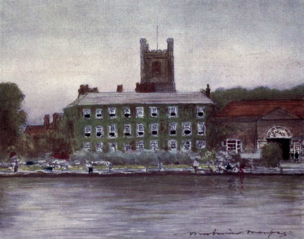 The Thames, 1906 - Mortimer Menpes - 53 images | Dimensions 2570 x 2025 pixels