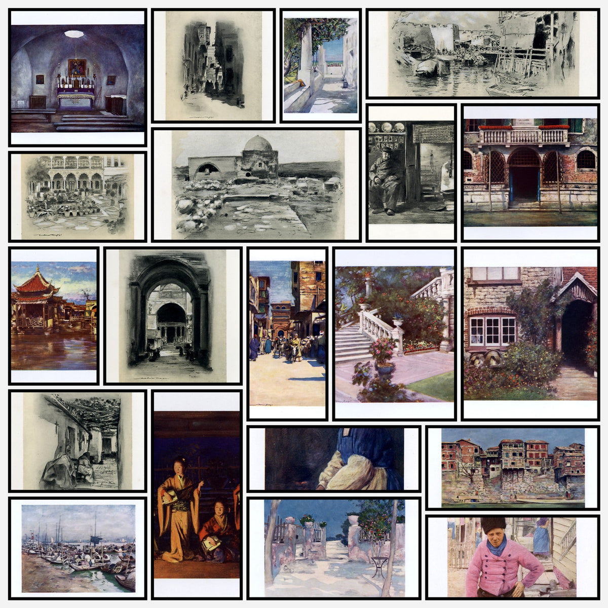 A snapshot of some of the images